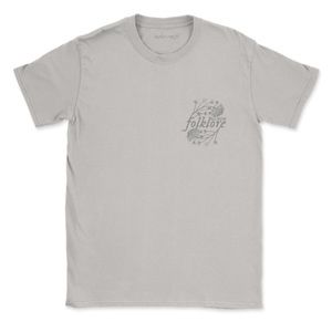 THE “LIKE A BOTTLE OF WINE" LIGHT GRAY T-SHIRT - TAYLOR SWIFT - FOLKLORE